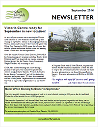 Silver Threads September 2014 Newsletter