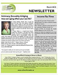 Silver Threads March 2015 Newsletter