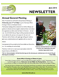 Silver Threads June 2015 Newsletter