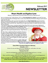 Silver Threads February 2017 Newsletter
