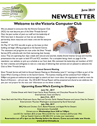 Silver Threads May 2017 Newsletter