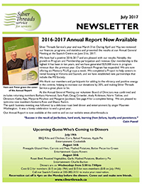 Silver Threads July 2017 Newsletter