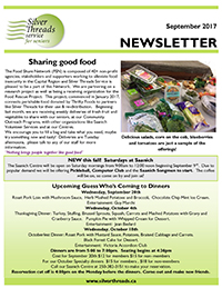 Silver Threads September 2017 Newsletter