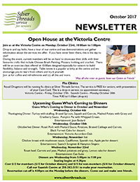 Silver Threads October 2017 Newsletter