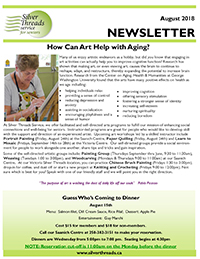 Silver Threads August 2018 Newsletter