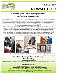 Silver Threads February 2019 Newsletter