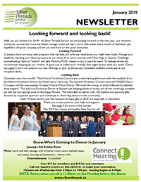 Silver Threads January 2019 Newsletter