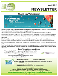 Silver Threads April 2019 Newsletter