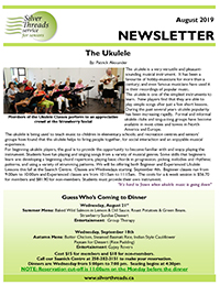Silver Threads August 2019 Newsletter
