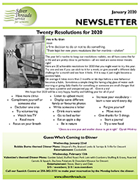 Silver Threads January 2020 Newsletter