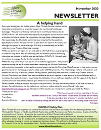 Silver Threads November 2020 Newsletter