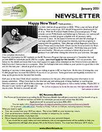 Silver Threads January 2021 Newsletter