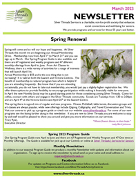 Silver Threads March 2023 Newsletter