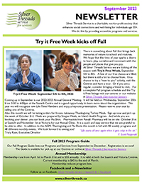 Silver Threads September 2023 Newsletter