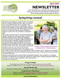 Silver Threads April 2024 Newsletter